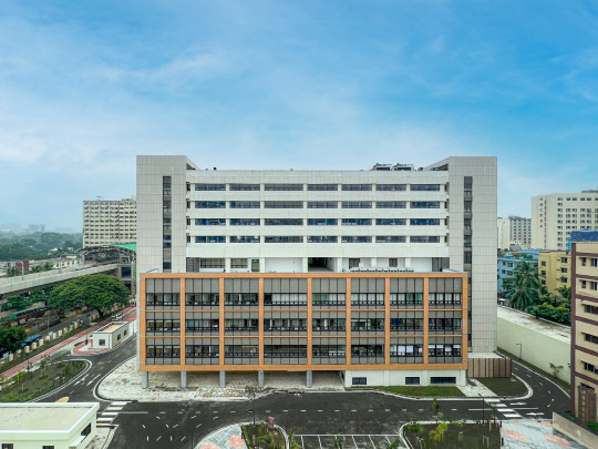 방글라데시 BSM의대 종합센터병원 전경. 수출입은행 제공